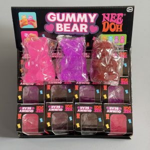 Bear Shaped Push Pop Stress Toy