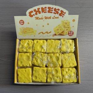 7cm Square Cheese Squishy