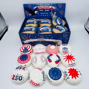 Large PU American Style Bun Squishy