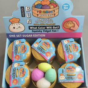4 Pcs Per Steamer Squishy Bun Set