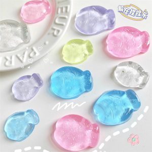 Ice Clear Small Snapper Squishy