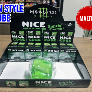 5.5cm Green Energy Style Maltose Ice Cube Squishy