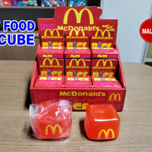 5.5cm Fast Food Style Maltose Ice Cube Squishy