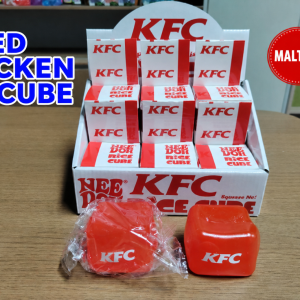 5.5cm Fried Chicken Style Maltose Ice Cube Squishy