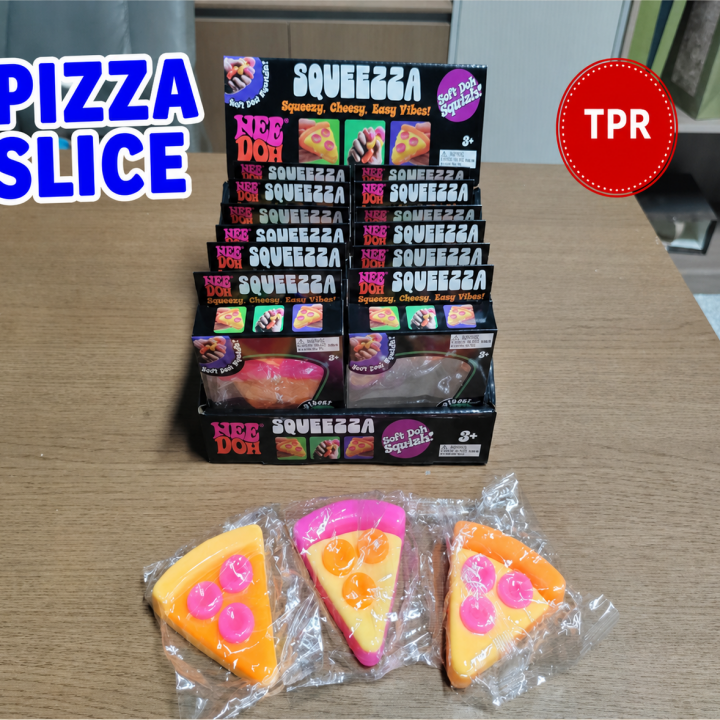 TPR Pizza Slice Squishy