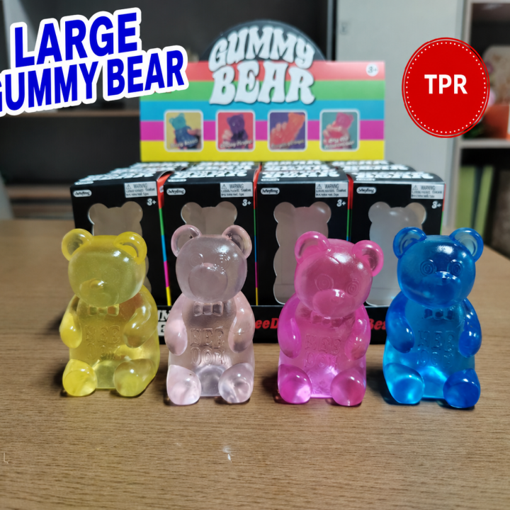 Large TPR Gummy Bear Squishy